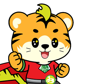 JFF Tiger Mascot